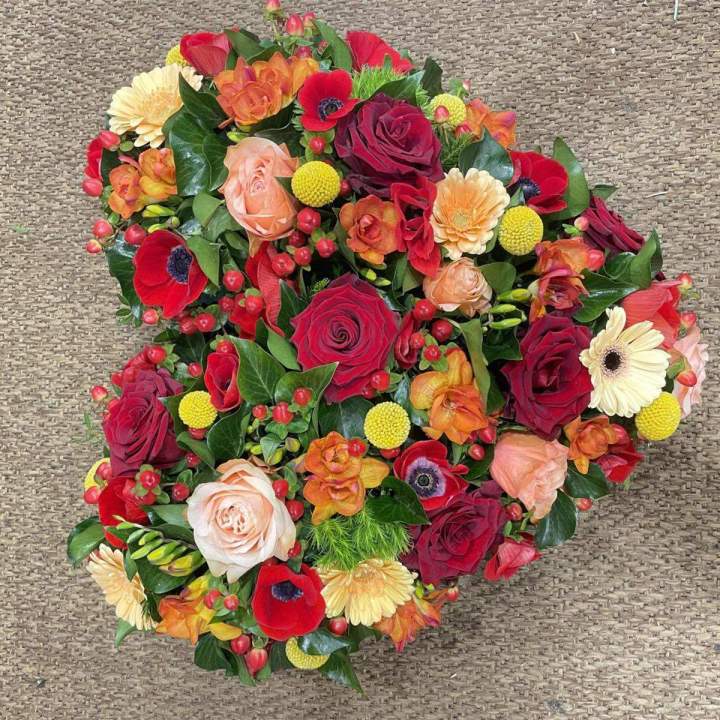 Composition florale pour deuil Clamart